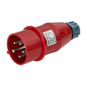 IP44 16A CEEform 5Pin Industrial Plug with Clamping Cable Fix